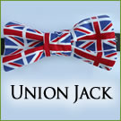 KocoKookie Bow Tie - Union Jack