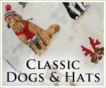 KocoKookie Christmas Bandanas - Classic Dogs And Hats