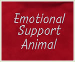 Embroidered Emotional Support Animal