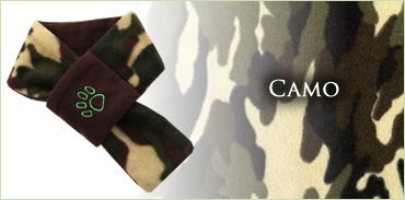 KocoKookie Dog Scarf - Green Camouflage