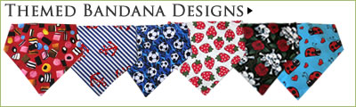 Take a look at Kocokookies range of themed bandana designs