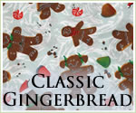KocoKookie Christmas Bandanas - Classic Gingerbread Men