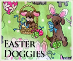 KocoKookie Bandanas - Easter Doggies design