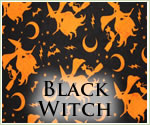KocoKookie Halloween Bandanas - Black Witch