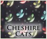 KocoKookie Halloween Bandanas - Cheshire Cats