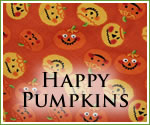 KocoKookie Halloween Bandanas - Happy Pumpkins