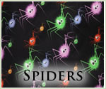 KocoKookie Halloween Bandanas - Spiders