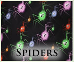 KocoKookie Halloween Bandanas - Spiders