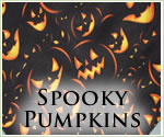 KocoKookie Halloween Bandanas - Spooky Pumpkins
