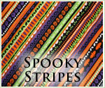 KocoKookie Halloween Bandanas - Spooky Stripes