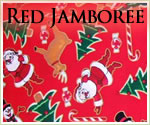 KocoKookie Christmas Bandanas - Red Jamboree