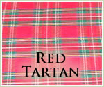 KocoKookie Classic Bandanas - Red Tartan