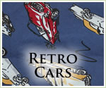KocoKookie Funky Bandanas - Retro Cars