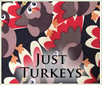 KocoKookie Thanksgiving Bandanas - Just Turkeys