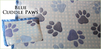 KocoKookie Pet Blankets - Blue Cuddle Paws