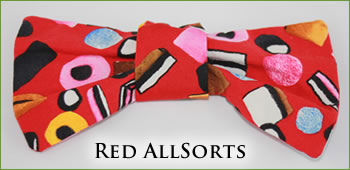 KocoKookie Bow Tie - Red All Sorts