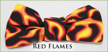KocoKookie Bow Tie - Flames