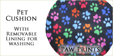 KocoKookie Cushion Coloured Paws