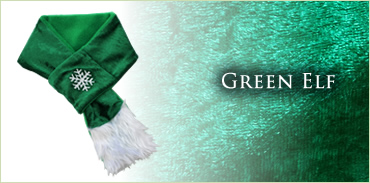 KocoKookie Dog Scarf - Christmas Green Elf