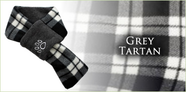 KocoKookie Dog Scarf - Grey Tartan