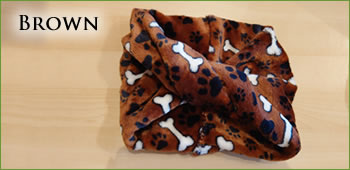 Brown Pet Snood