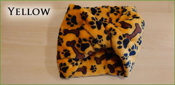 Yellow Pet Snood