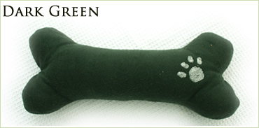 KocoKookie Dog Toys - Squeaky Bones - Dark Green