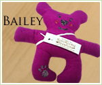 KocoKookie Dog Toys - Funky Friends - Bailey - Hot Pink