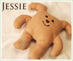 KocoKookie Dog Toys - Funky Friends - Jessie Bunny - Fawn
