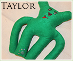 KocoKookie Dog Toys - Funky Friends - Taylor Long Arm - Emerald
